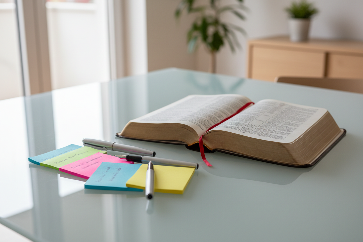 Bible Journaling Without an Agenda