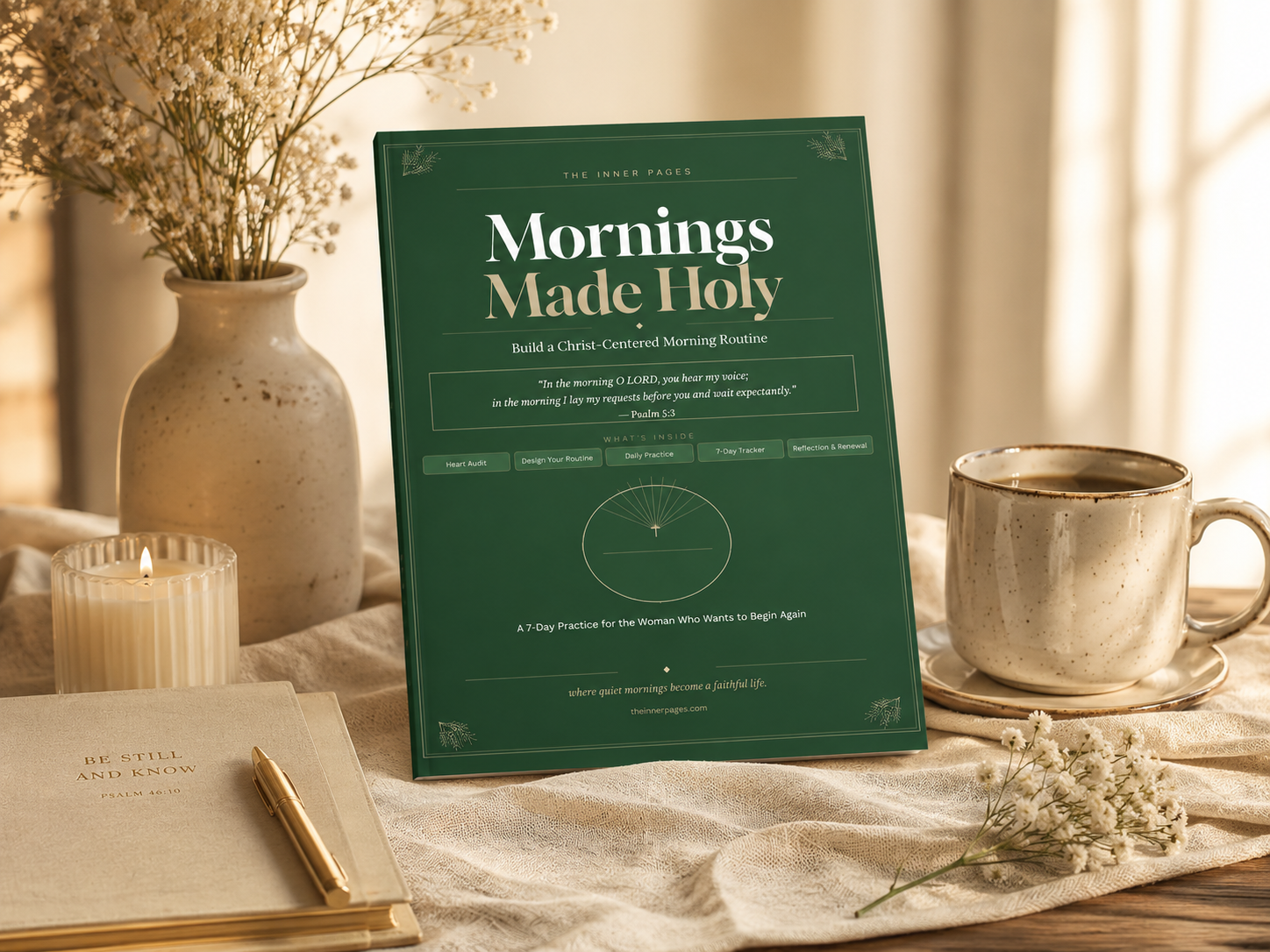 Morning Bible Routine for Christian Women - Free 7 Day Worksheet