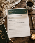 Returning to the Word Without a Plan — Mini Lesson on How to Study the Bible Without a Reading Plan (Printable PDF)