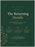 The Returning Collection — 11 Christian Journaling and Bible Study Worksheets (38 Page Printable PDF Bundle)