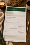 Letting the Leaves Fall — Letting Go Worksheet for the Change of Season (Printable PDF)