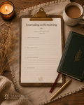 Practice Companion Worksheet · Journaling as Remaining